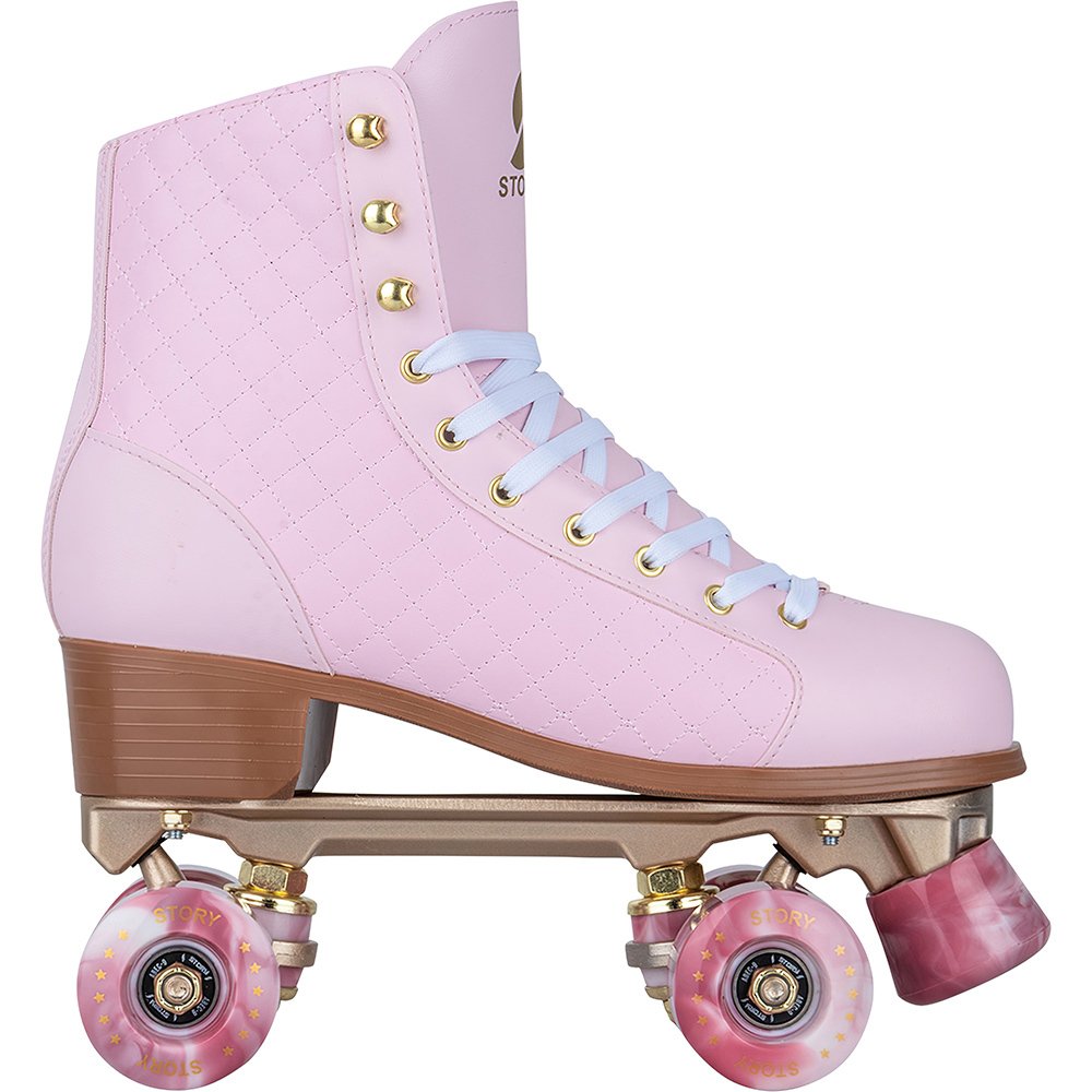 Rolschaatsen 4 Wielen, Rolschaatsen Voor Dames Laarzen Skates, Dubbele Rij Rolschaatsen Rolschaatsen Voor Heren, Dames, Kinderen En Volwassenen D,42