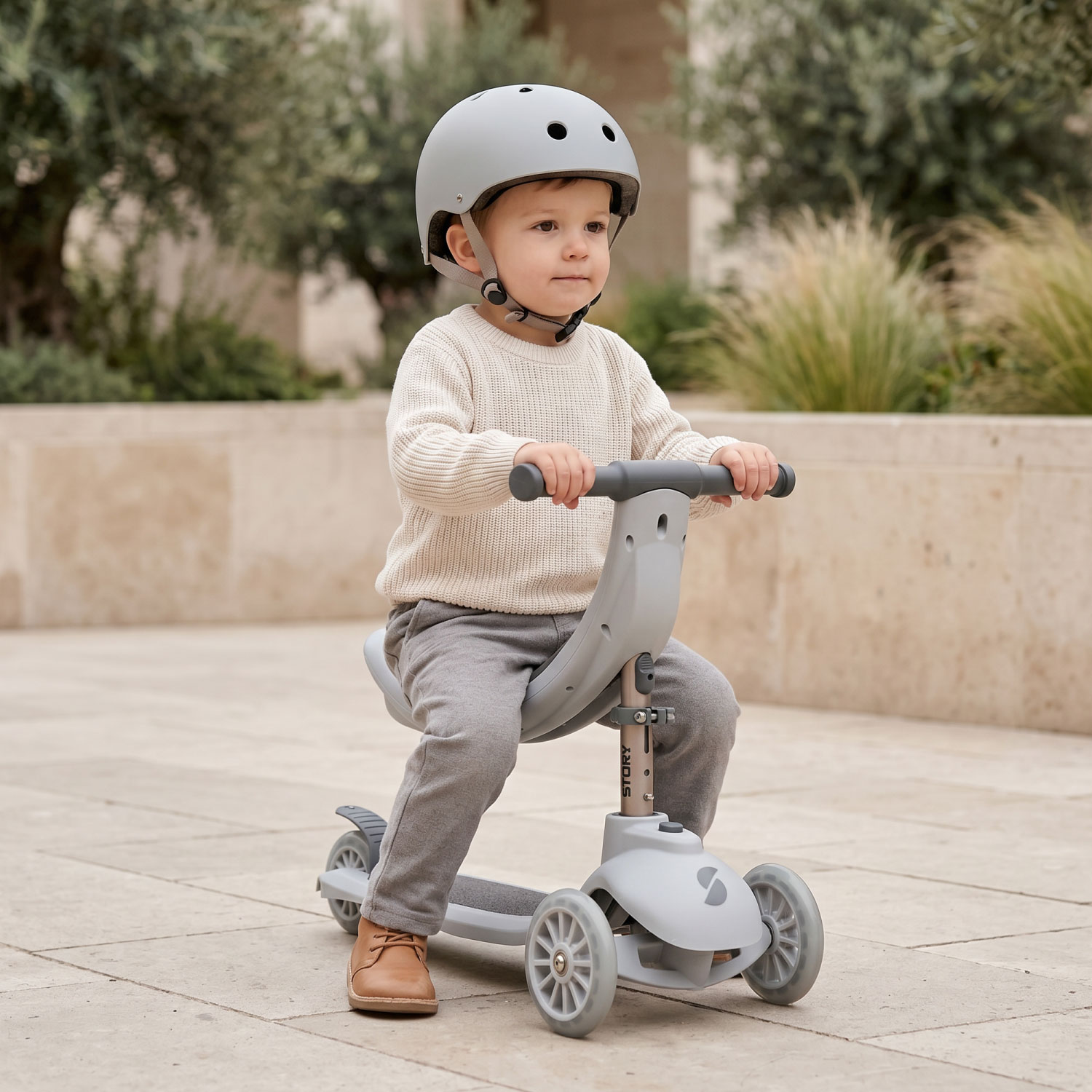 Story 4IN1 LED Kinderstep met 3 Wielen