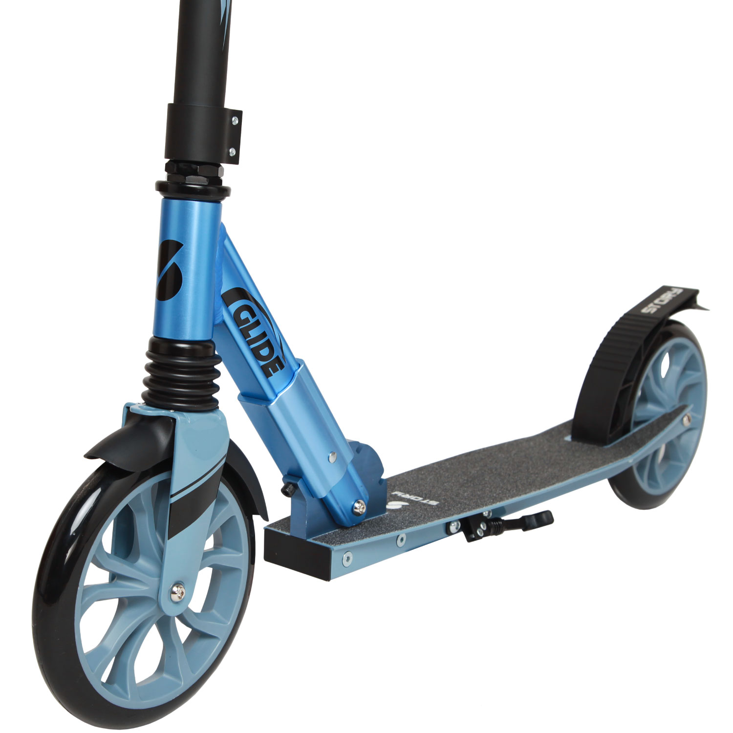Story GlideX Elite Opvouwbare step – vering en handrem