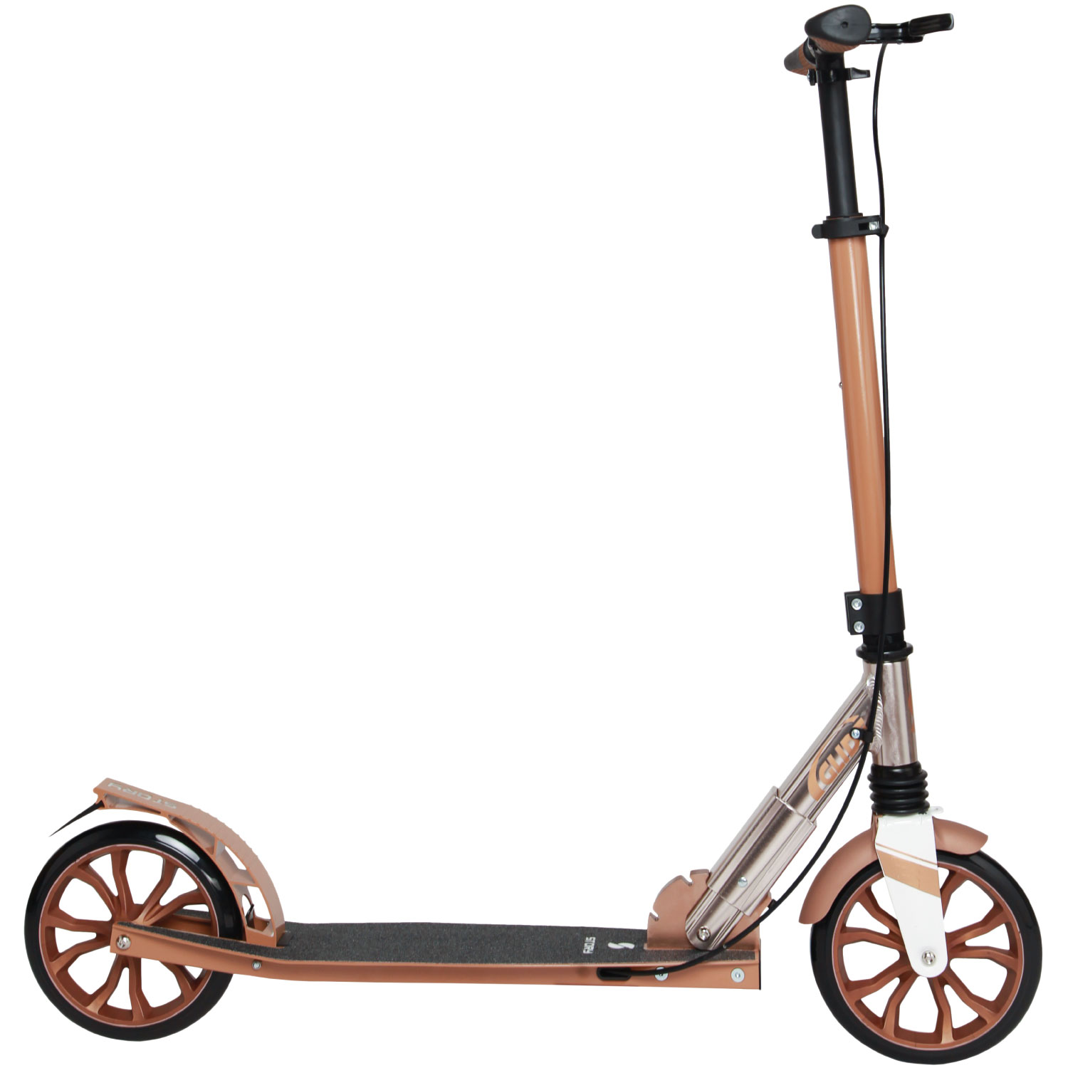 Story GlideX Elite Opvouwbare step – vering en handrem