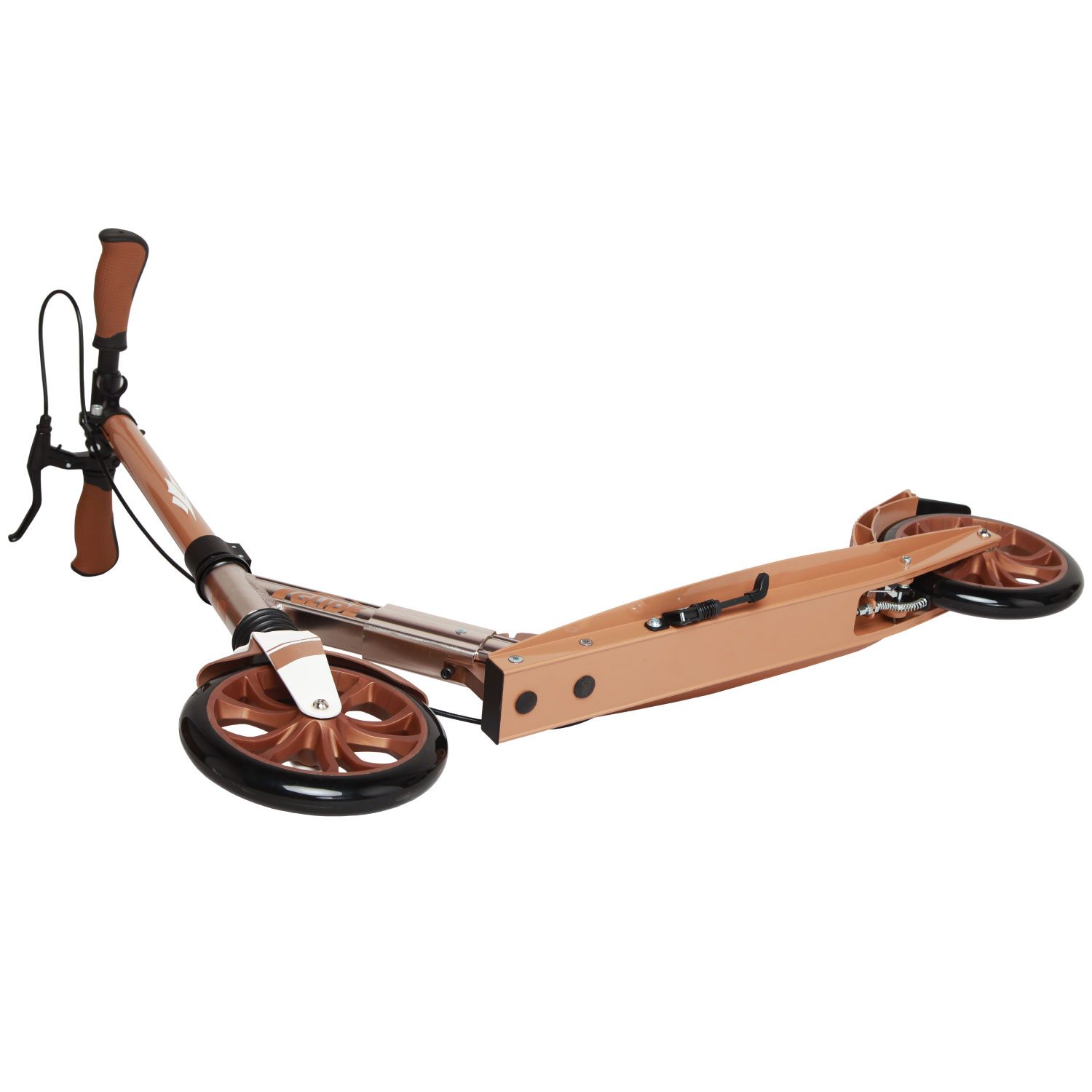 Story GlideX Elite Opvouwbare step – vering en handrem