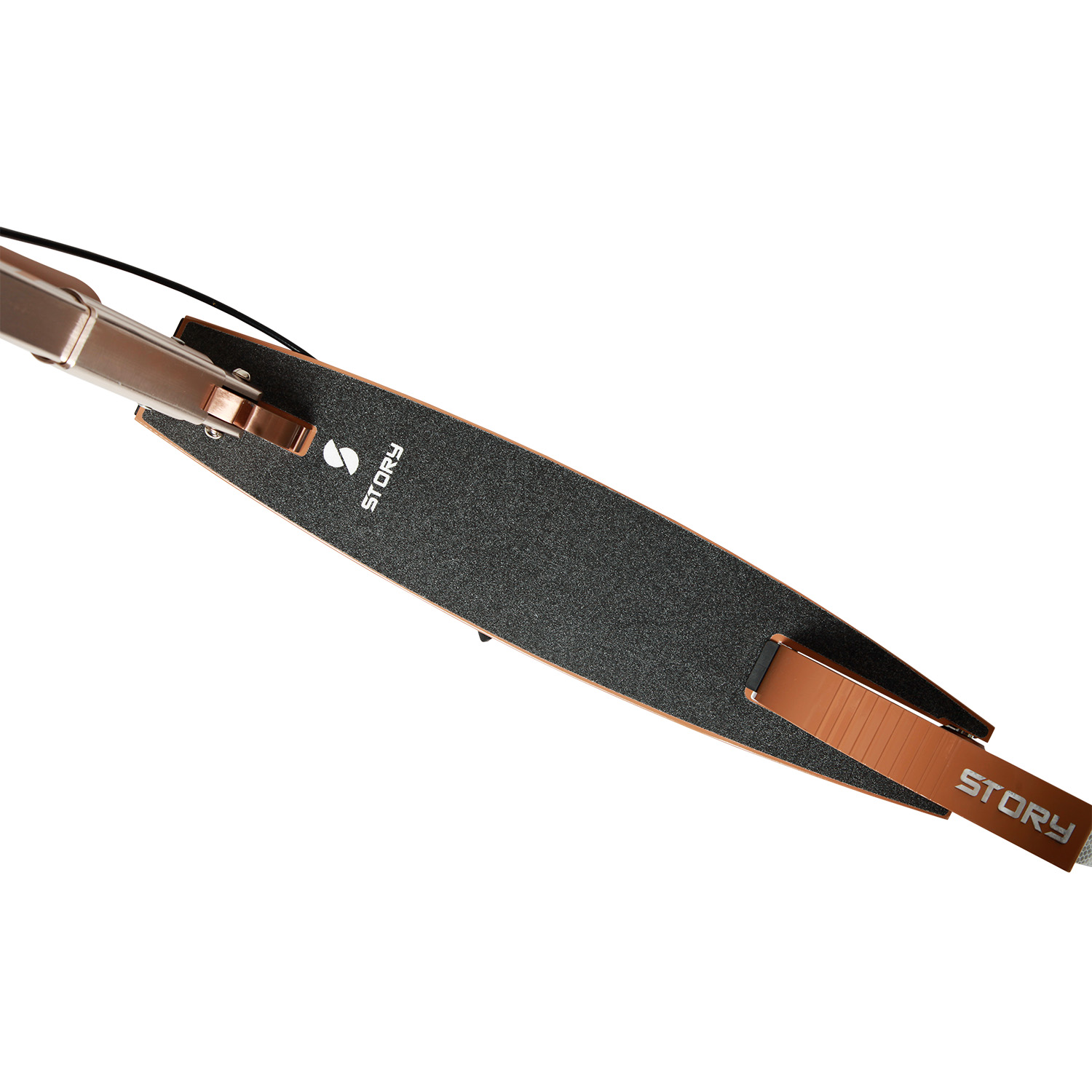 Story GlideX Elite Opvouwbare step – vering en handrem