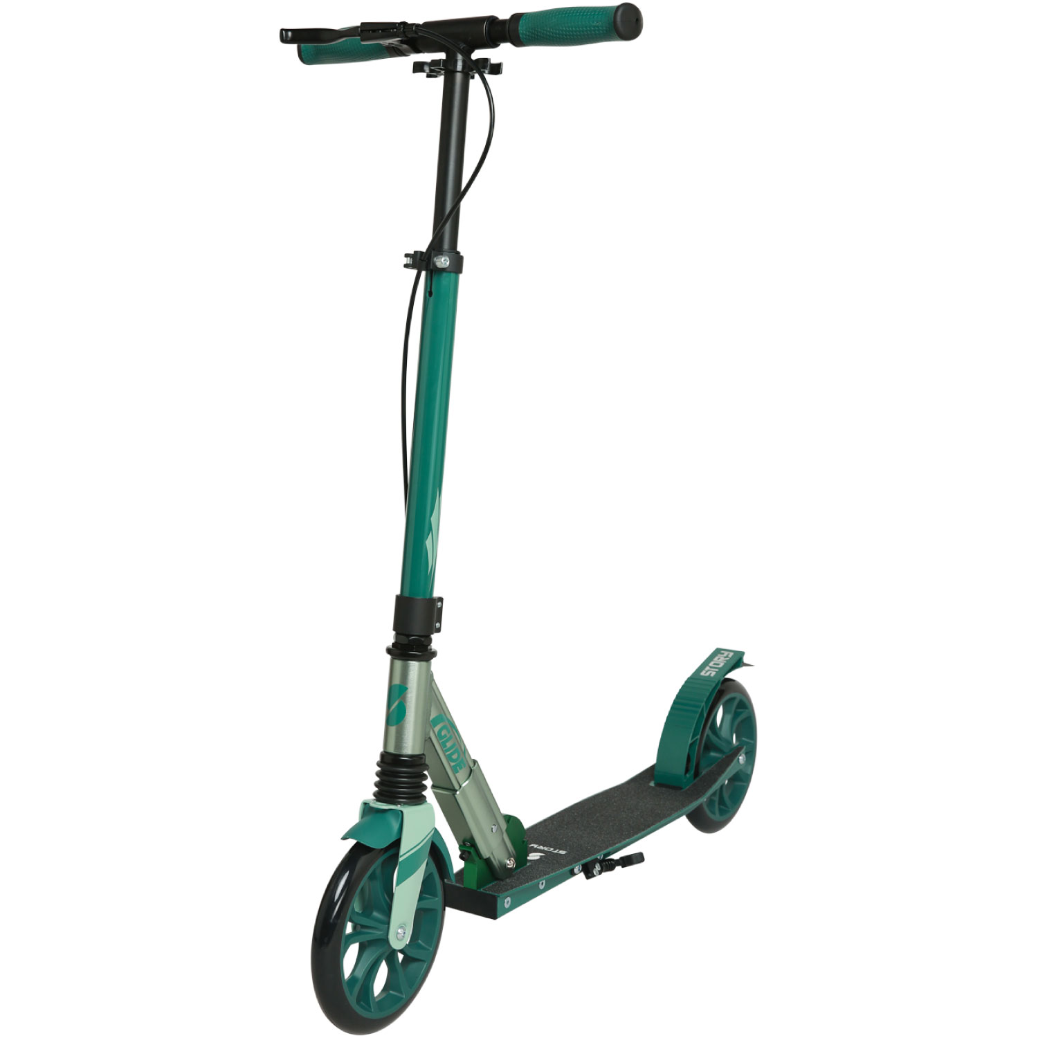 Story GlideX Elite Opvouwbare step – vering en handrem