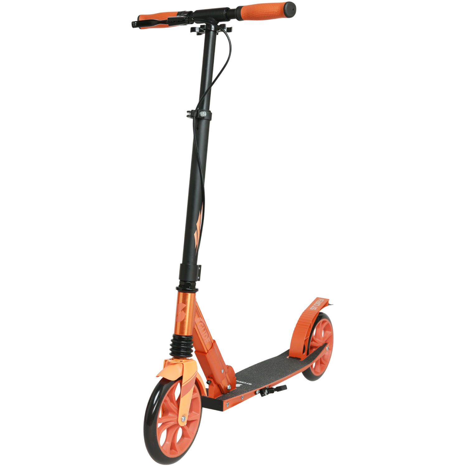 Story GlideX Elite Opvouwbare step – vering en handrem