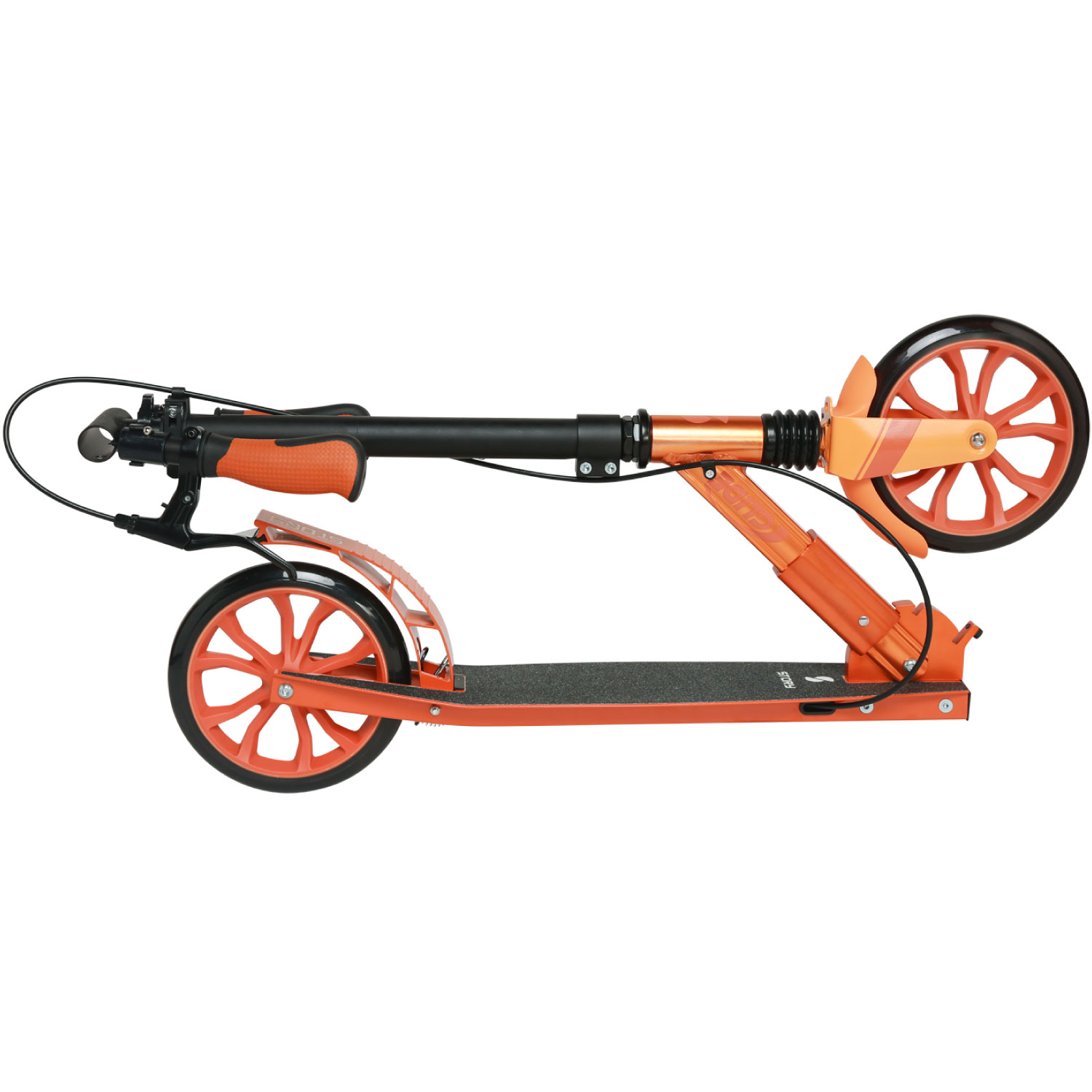 Story GlideX Elite Opvouwbare step – vering en handrem