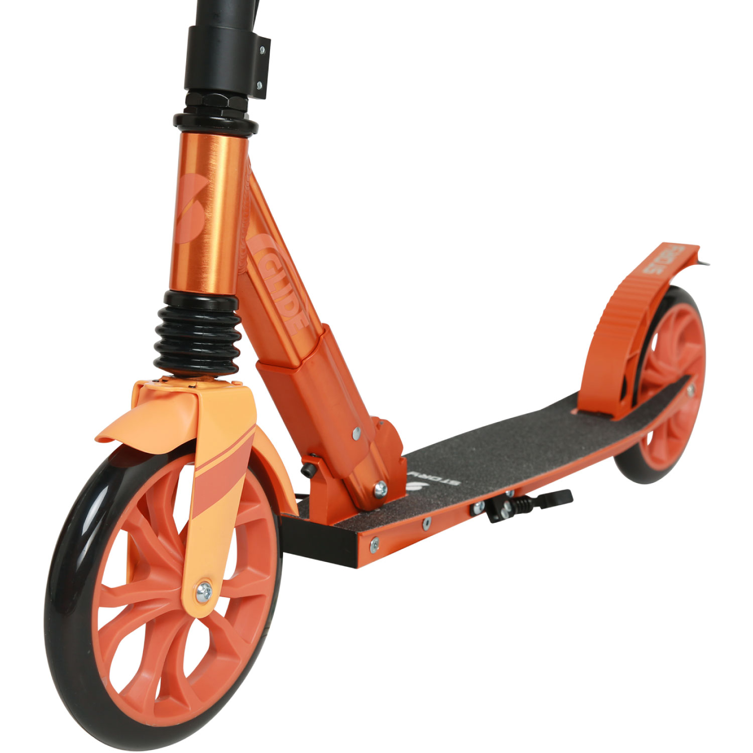 Story GlideX Elite Opvouwbare step – vering en handrem