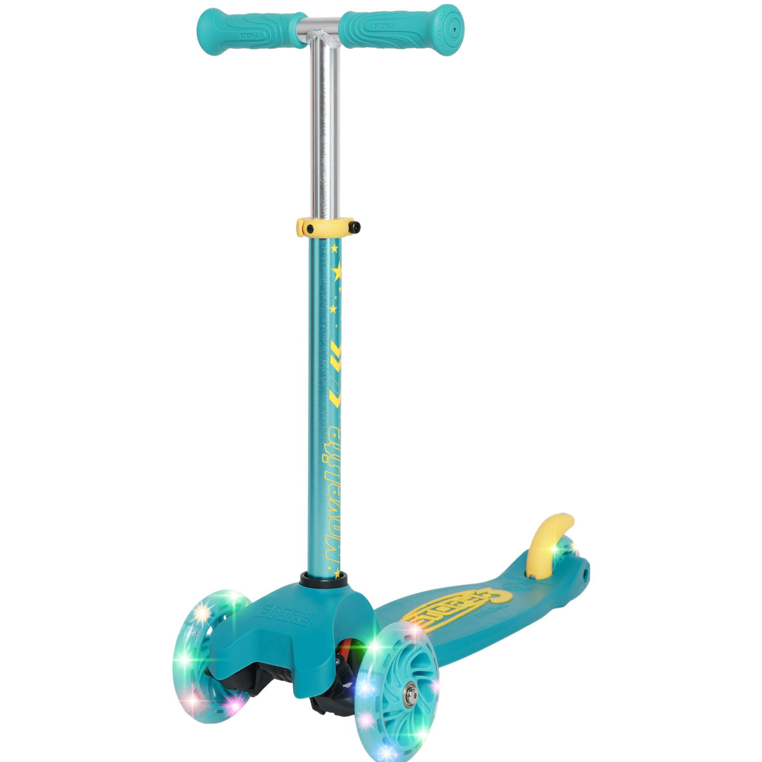 Kettler Zazzy Driewieler Step Voor Kinderen – Turquoise, Verstelbaar Stuur | TÜV-gecertificeerd, Max. 50 Kg