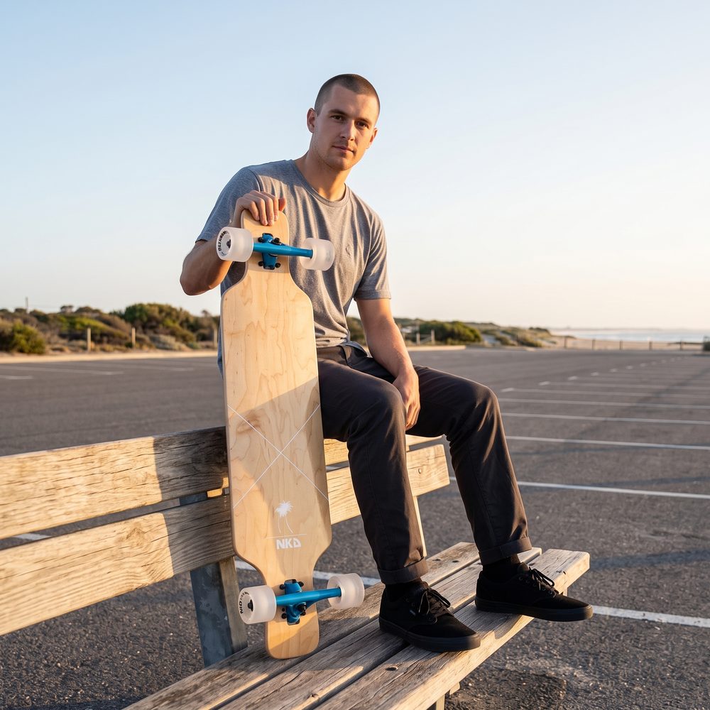 NKX Signature Glasvezel Longboard