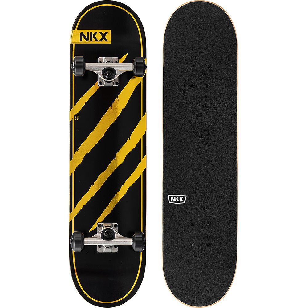 Sarah Skateboard voor jongeren en volwassenen, compleet skateboard voor beginners en professionals (zwart