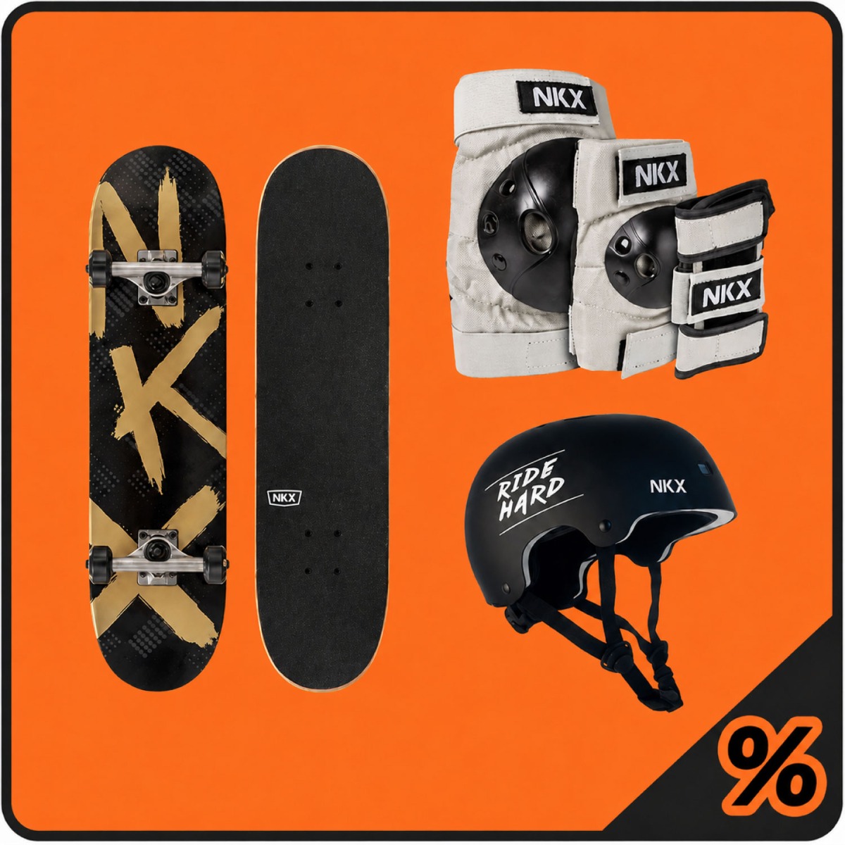 20% Extra Korting Skateboard Pakket Kinderen 4-8 Jaar
