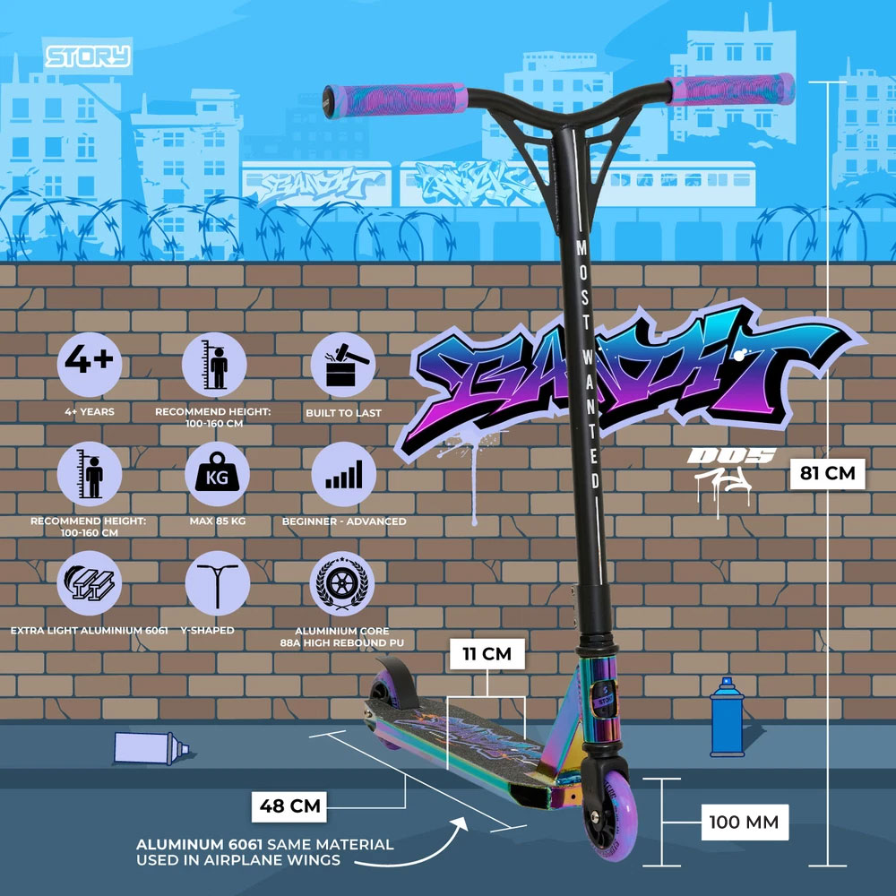 Story Bandit DOS Stuntstep