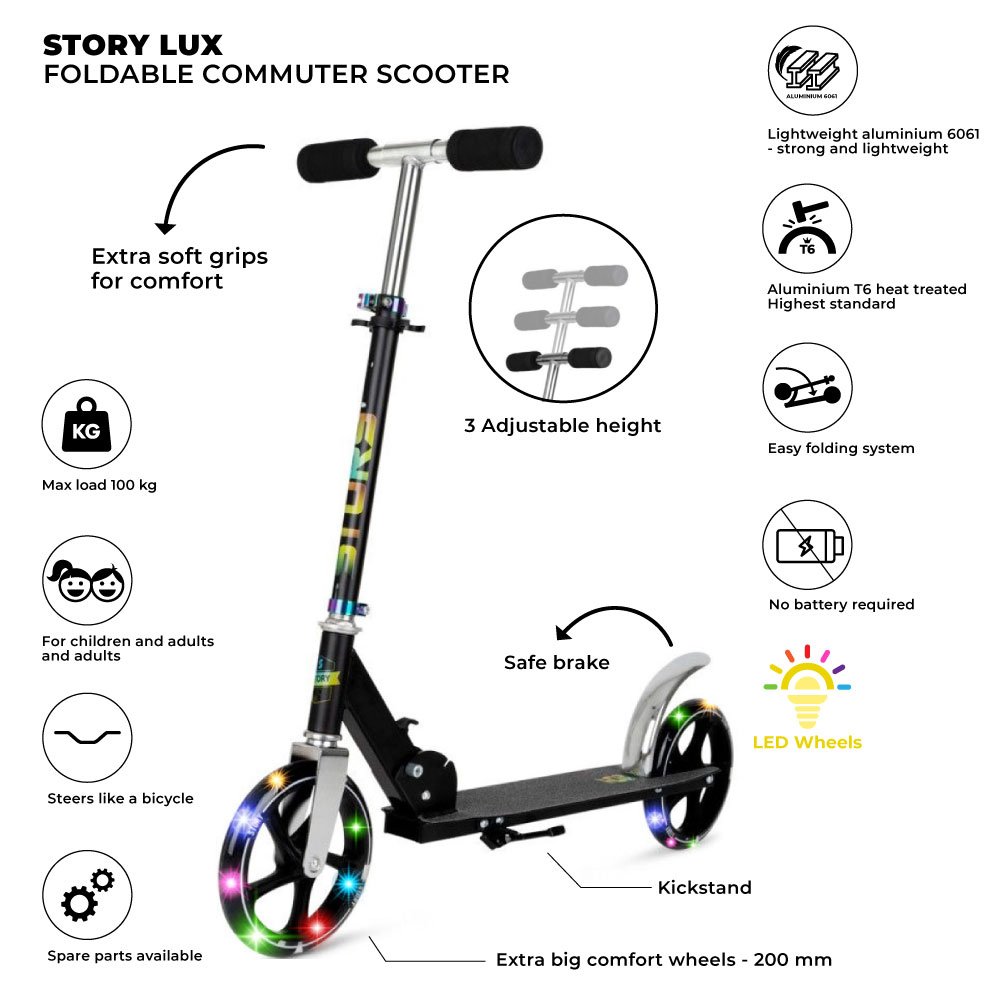 Story Lux Opvouwbare step