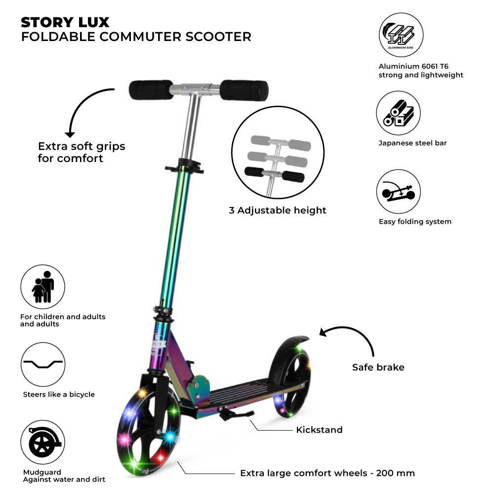 Story Lux Opvouwbare step