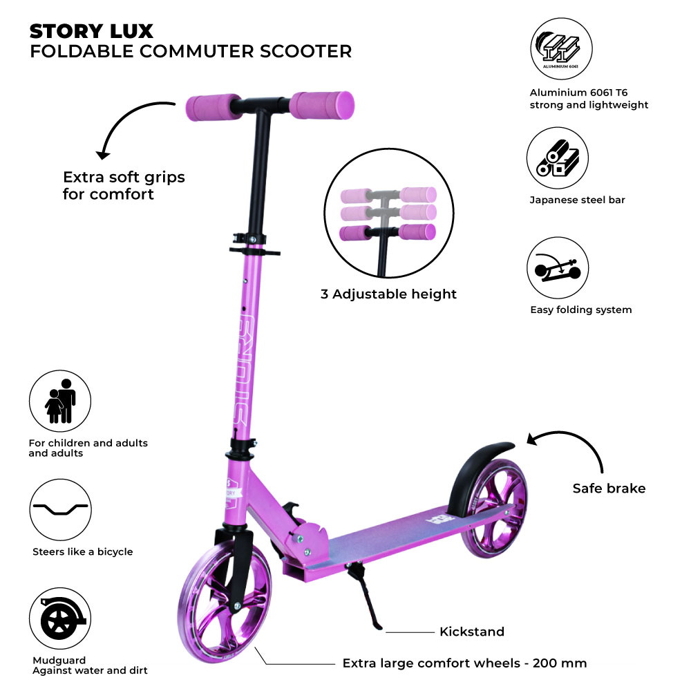 Story Lux Opvouwbare step
