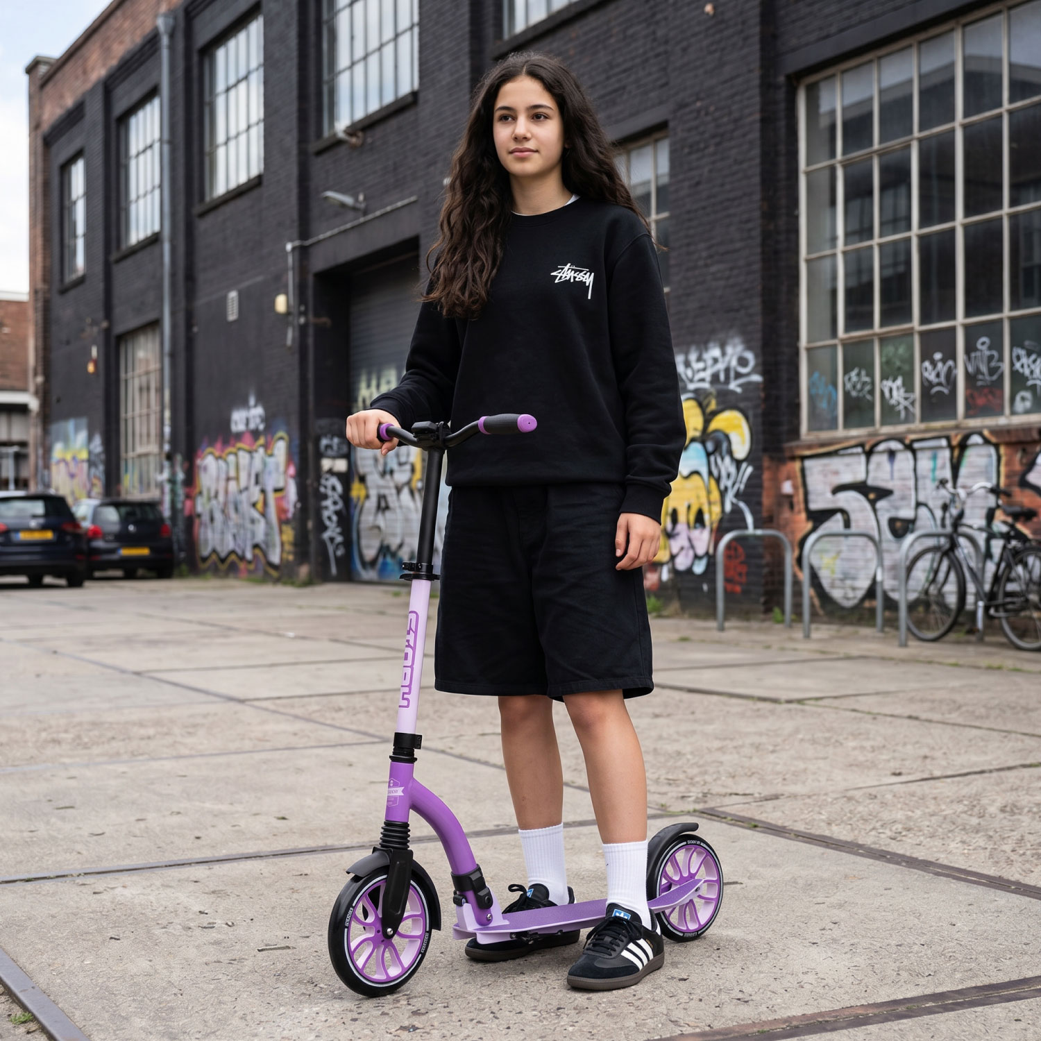 Story Big Wheel Advanced Opvouwbare Step