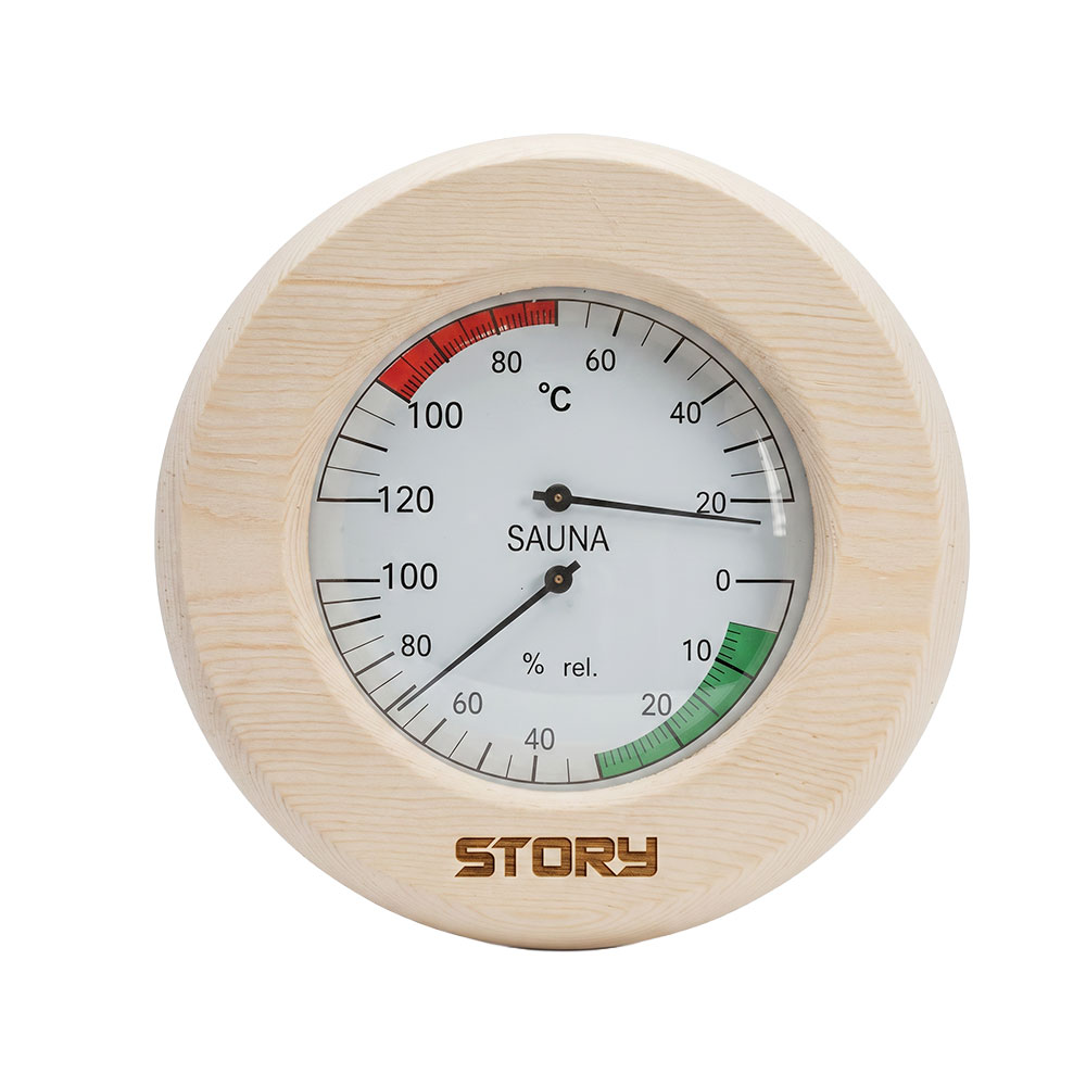 Story Saunathermometer met hygrometer