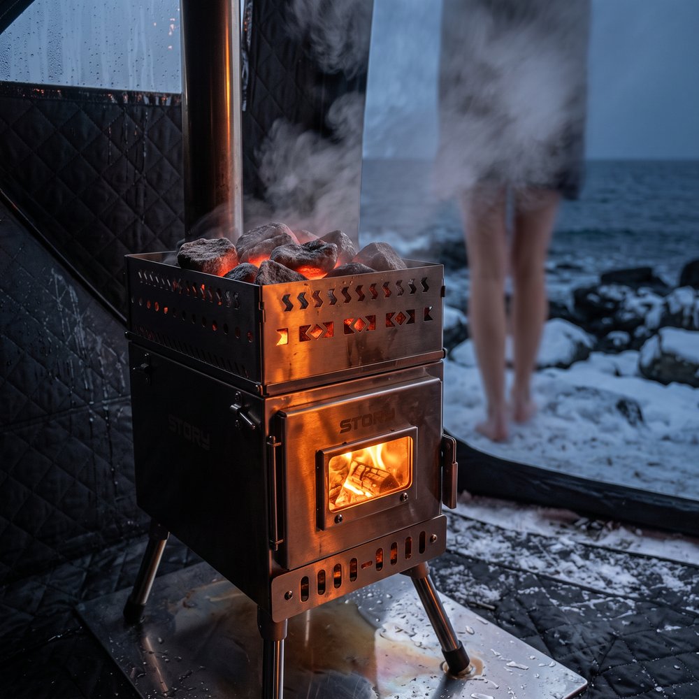 Story FjellHeat Saunakachel