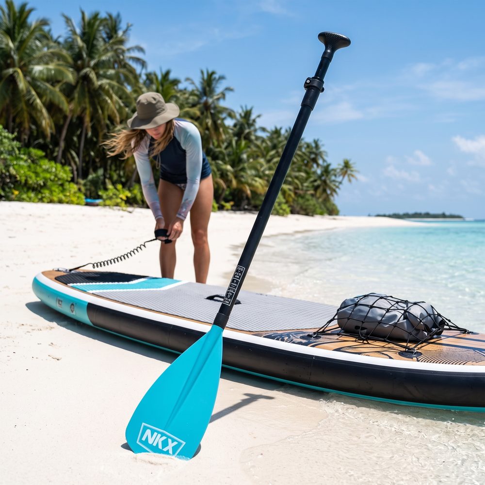 NKX Dropbomb Fiberglass / Nylon SUP Peddel