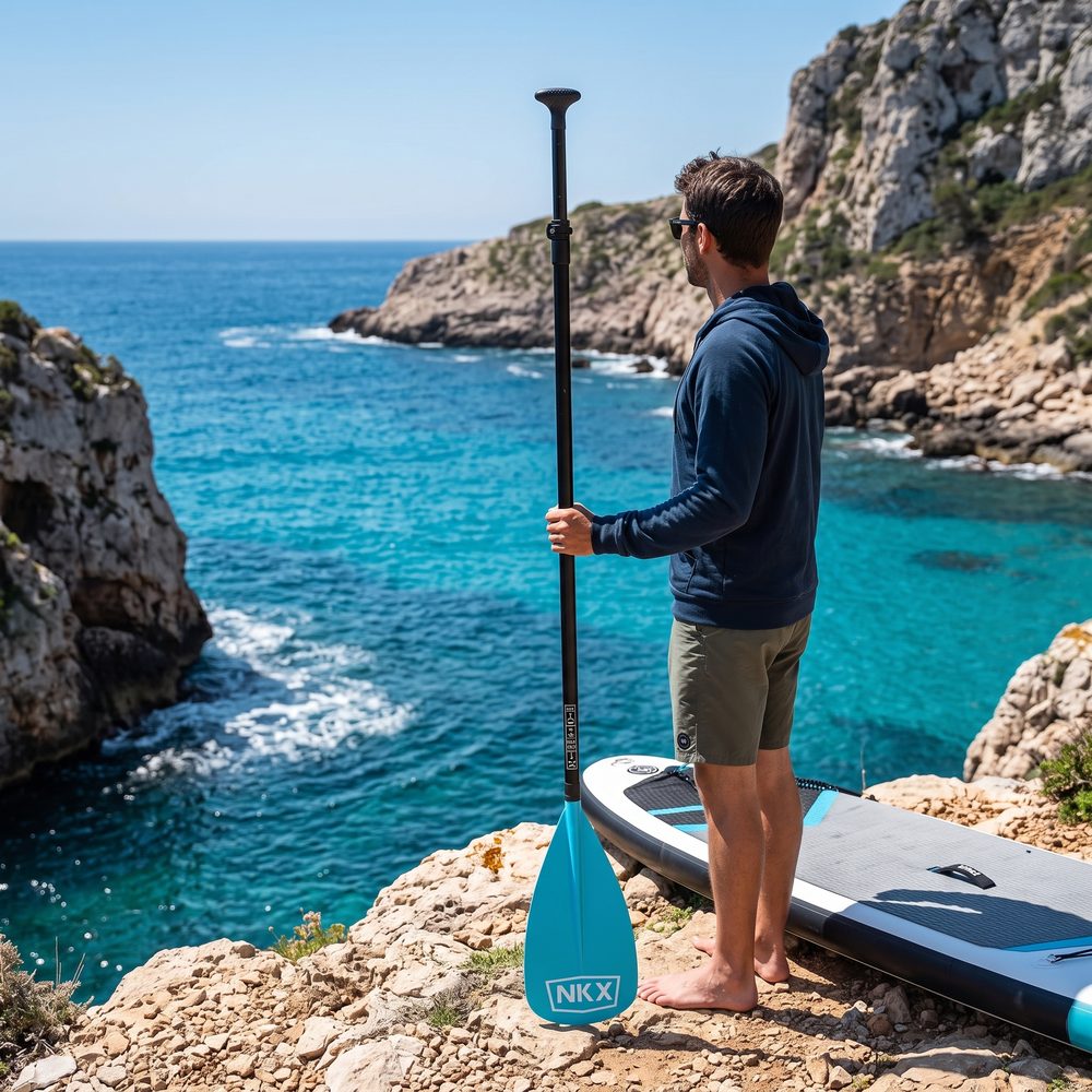 NKX Dropbomb Fiberglass / Nylon SUP Peddel