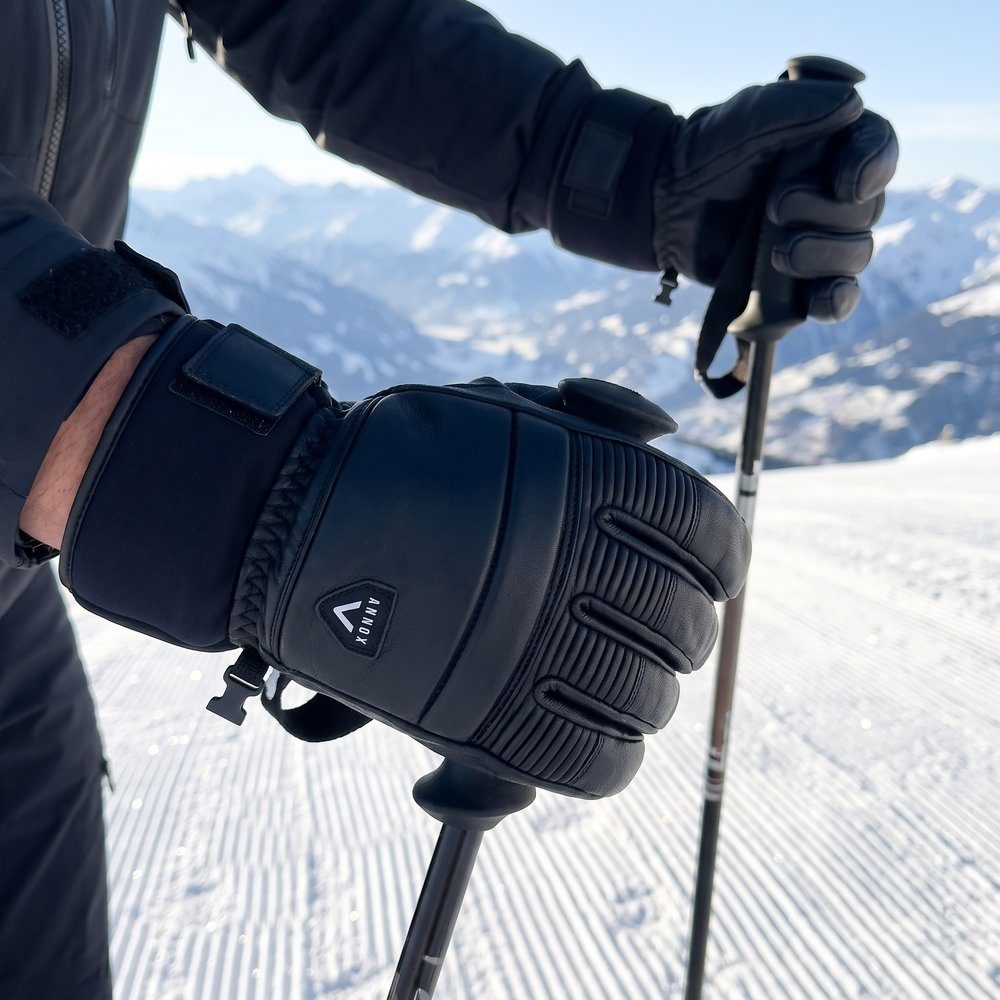 Annox Infinity Leren Skihandschoenen