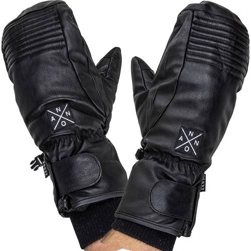 ATTONO Skihandschoenen V01 Ski Snowboard 3-in-1 lederen handschoenen met binnenhandschoen (XL