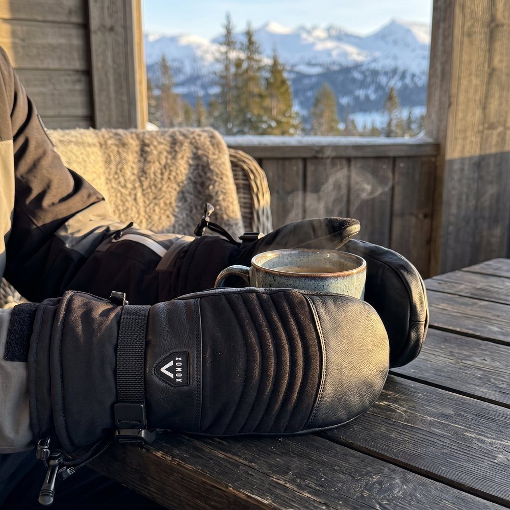 Annox Session Leren skihandschoenen