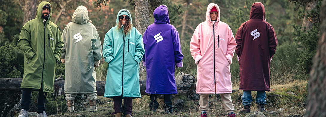 Change robes na winterbaden